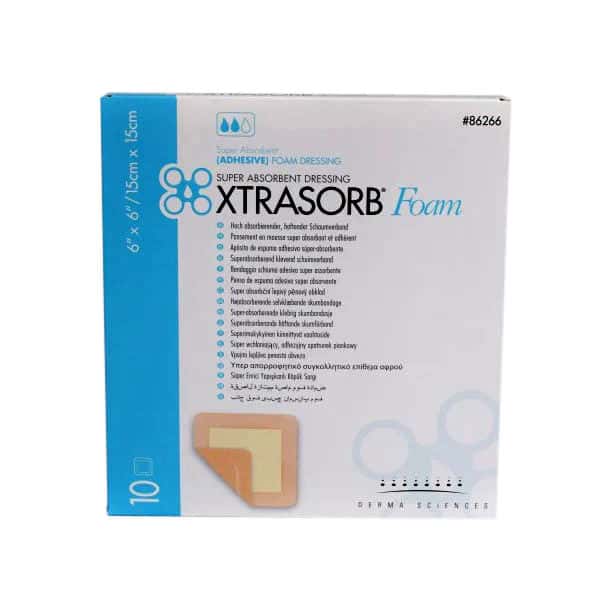 Xtrasorb Super Absorbent Adhesive Foam Dressing - Image 3