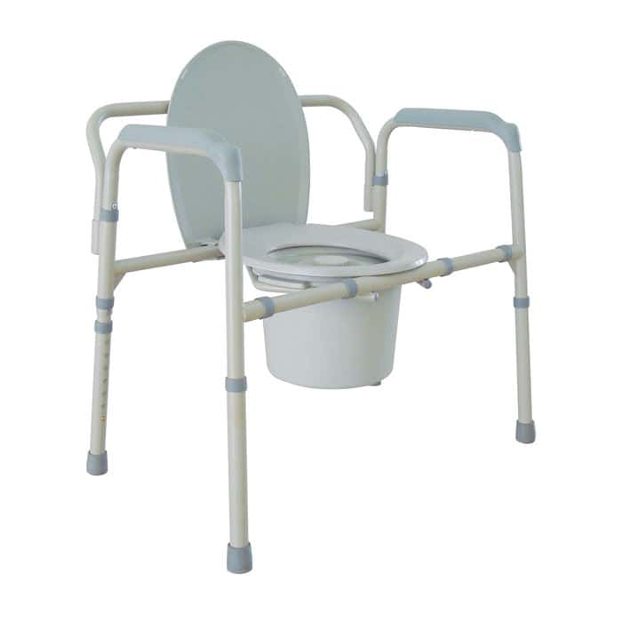 Drive bariatric folding commode - Image 1