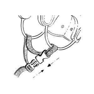 Danmar Chin Strap with Quick-Release Buckle - Image 2