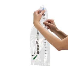 Apogee Closed System Intermittent Catheter, Firm Straight Tip - Image 3
