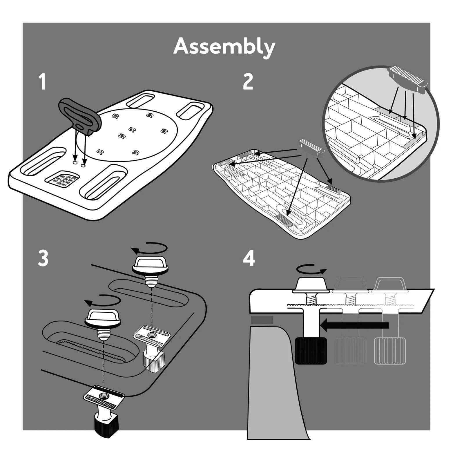 Carex Portable Shower Bench - Image 3