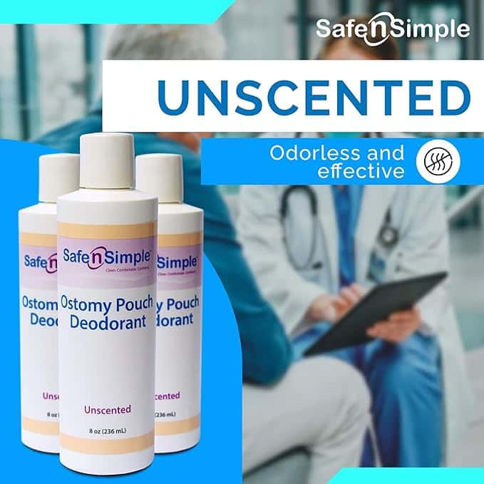 Safe n' Simple Blue Ostomy Pouch Deodorant - Image 4