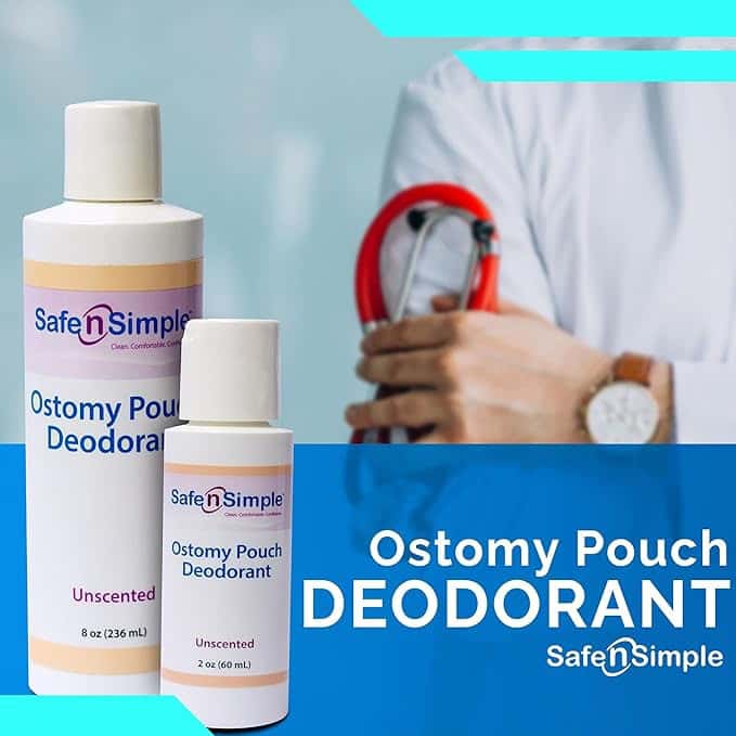 Safe n' Simple Blue Ostomy Pouch Deodorant - Image 2