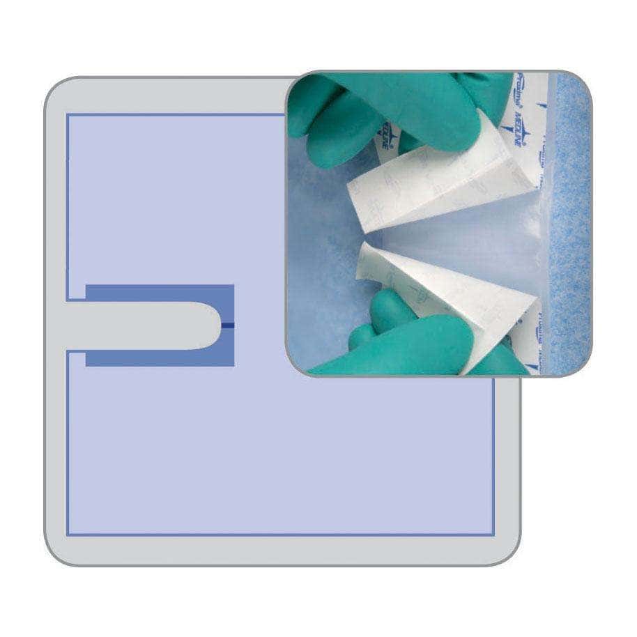 Medline Invisishield PolySurgical U-Drape, 48 x 52 Inch - Image 1