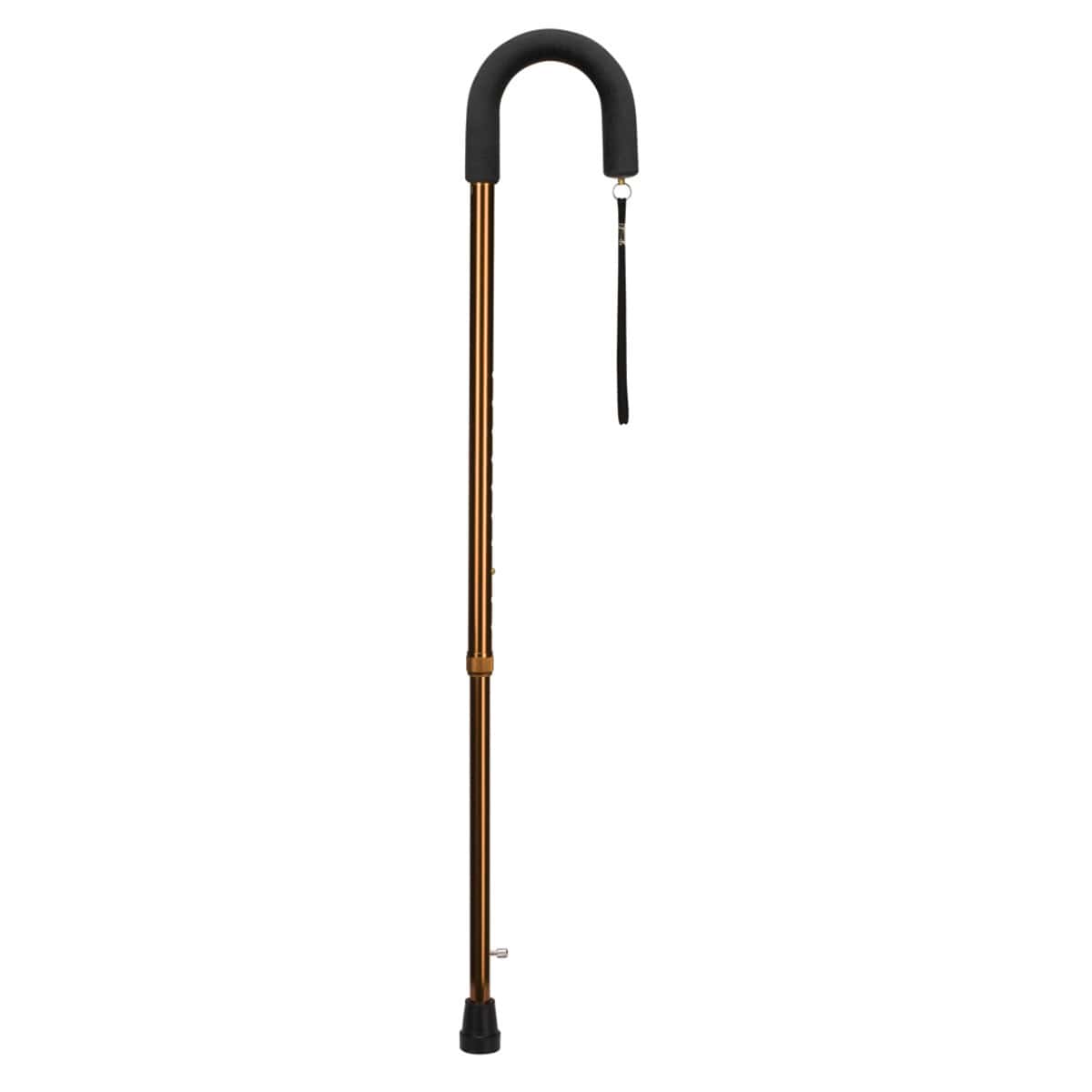 DMI Lightweight Adjustable Cane with Retractable Ice Tip - Image 2