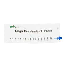 Apogee Closed System Intermittent Catheter, Firm Straight Tip - Image 1