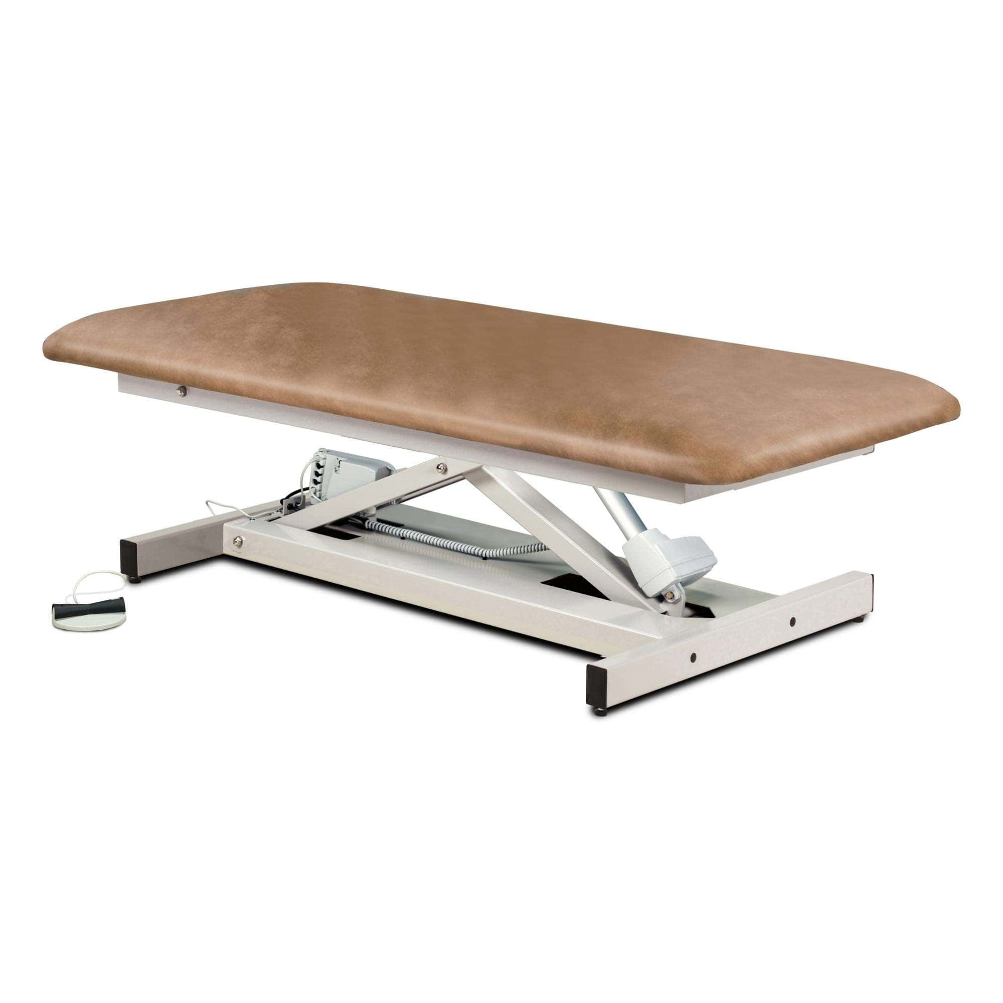 Clinton open base, extra wide, bariatric, straight top power table - Image 2