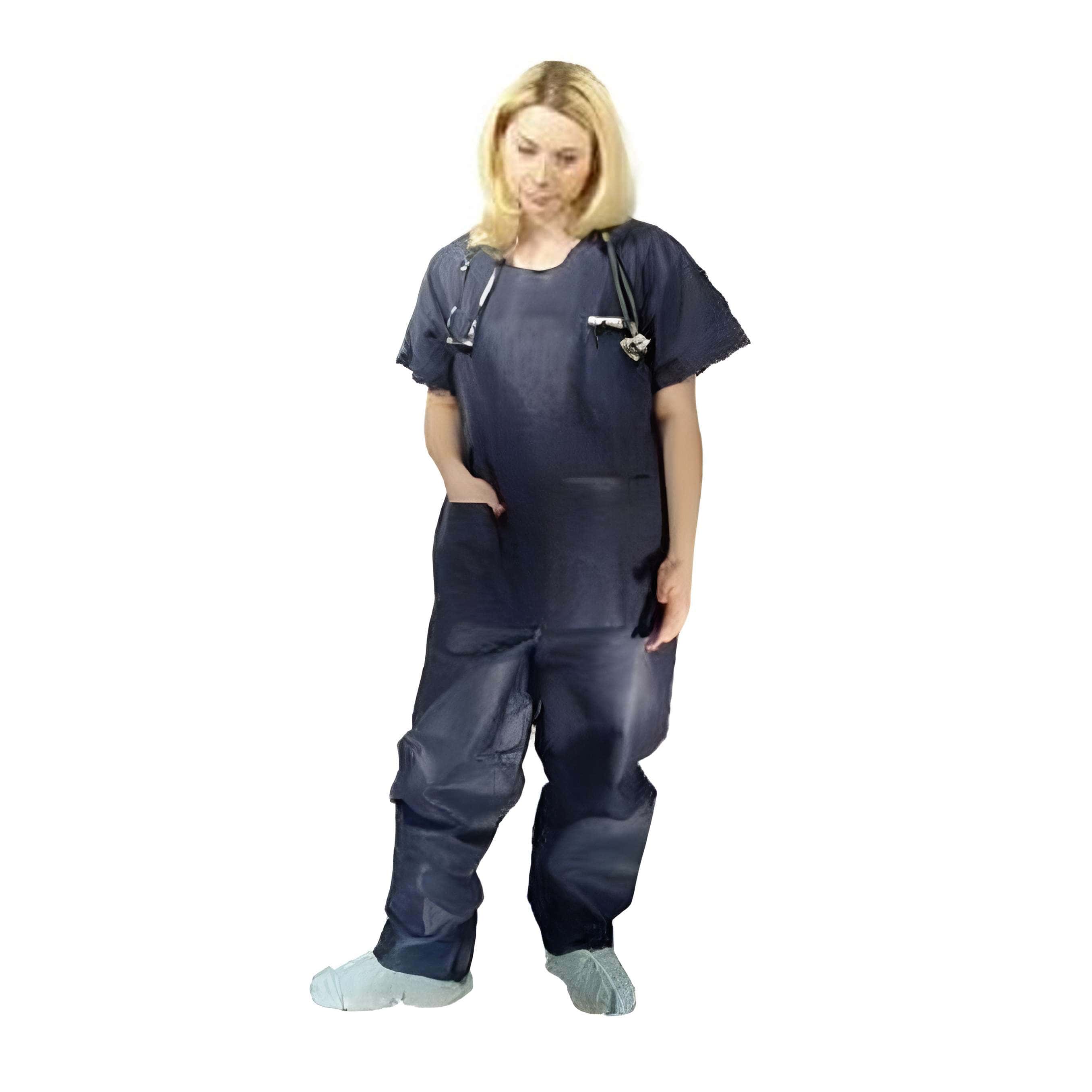 Dukal Scrub Pants, Dark Blue, Unisex - Image 2