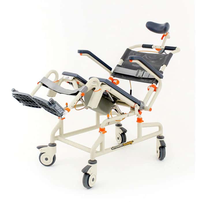 ShowerBuddy Roll-InBuddy Tilt SB3T Shower Commode Chair - Image 4