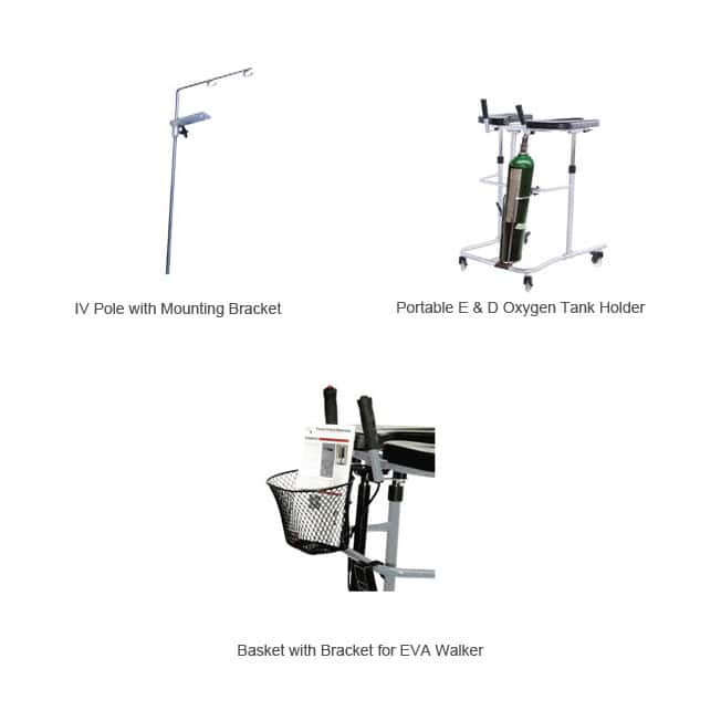 Eva Pneumatic Support Walker for Hospital - Image 3