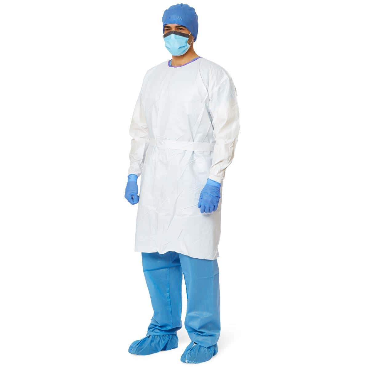 Medline Microporous AAMI Level 3 Isolation Gown - Image 1