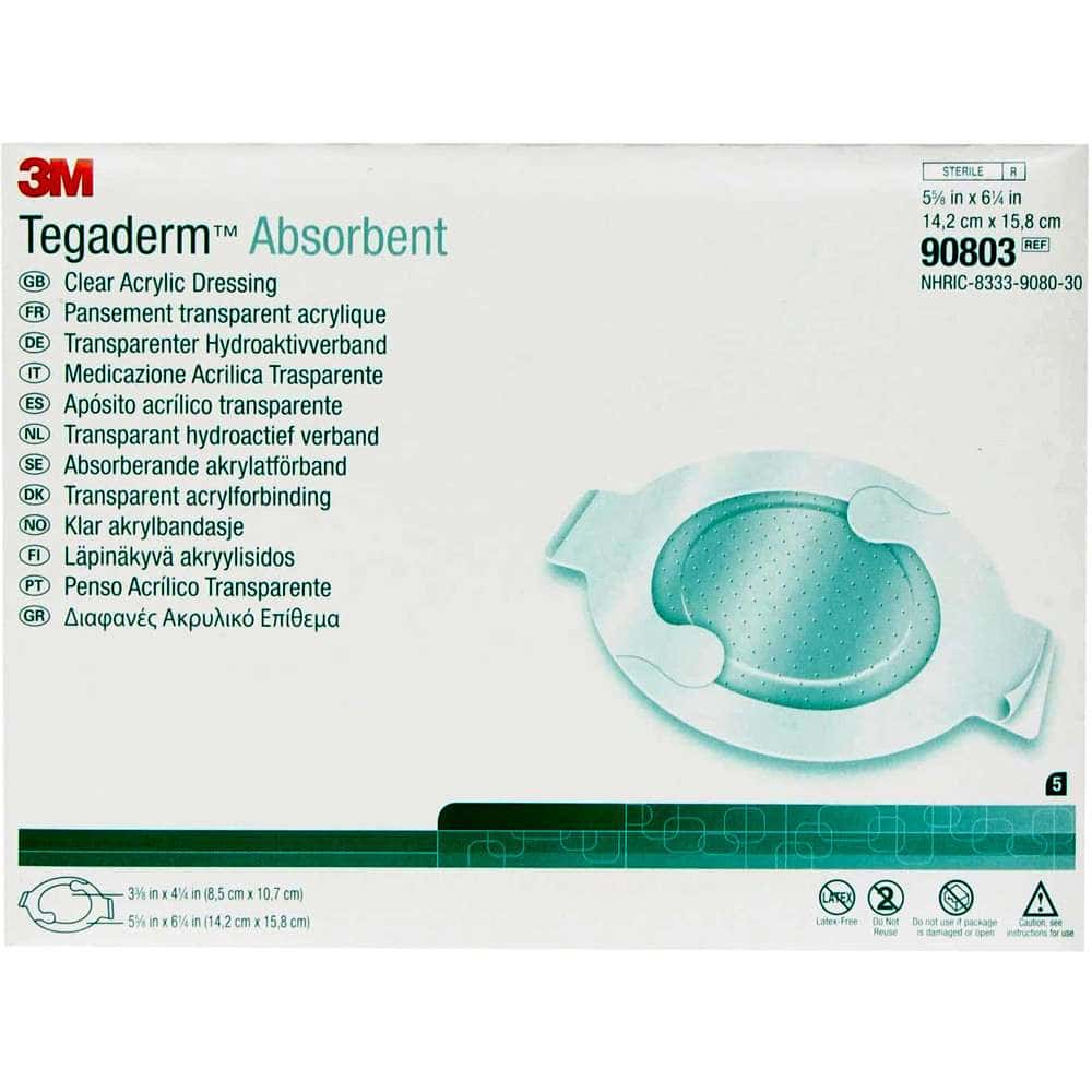 3M Tegaderm Clear Absorbent Acrylic Dressing - Image 3