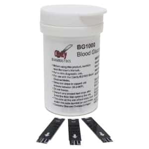 Clarity Blood Glucose Test Strip for BG1000 Blood Glucose Meter - Box of 50 - Image 2
