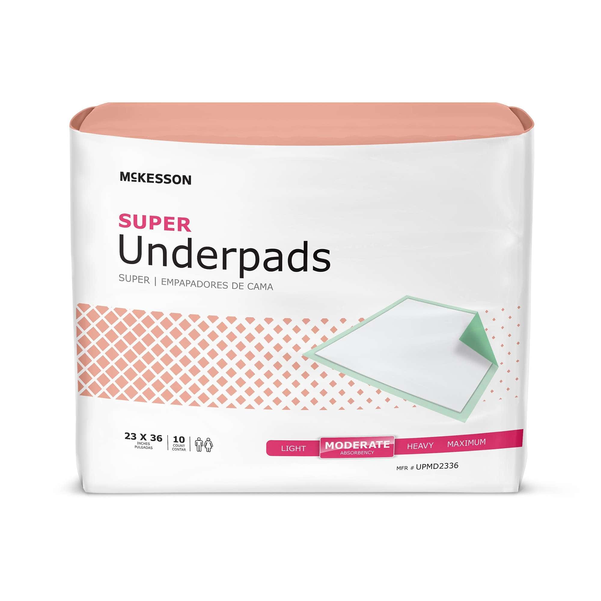 McKesson Super Incontinence Underpads - Image 1