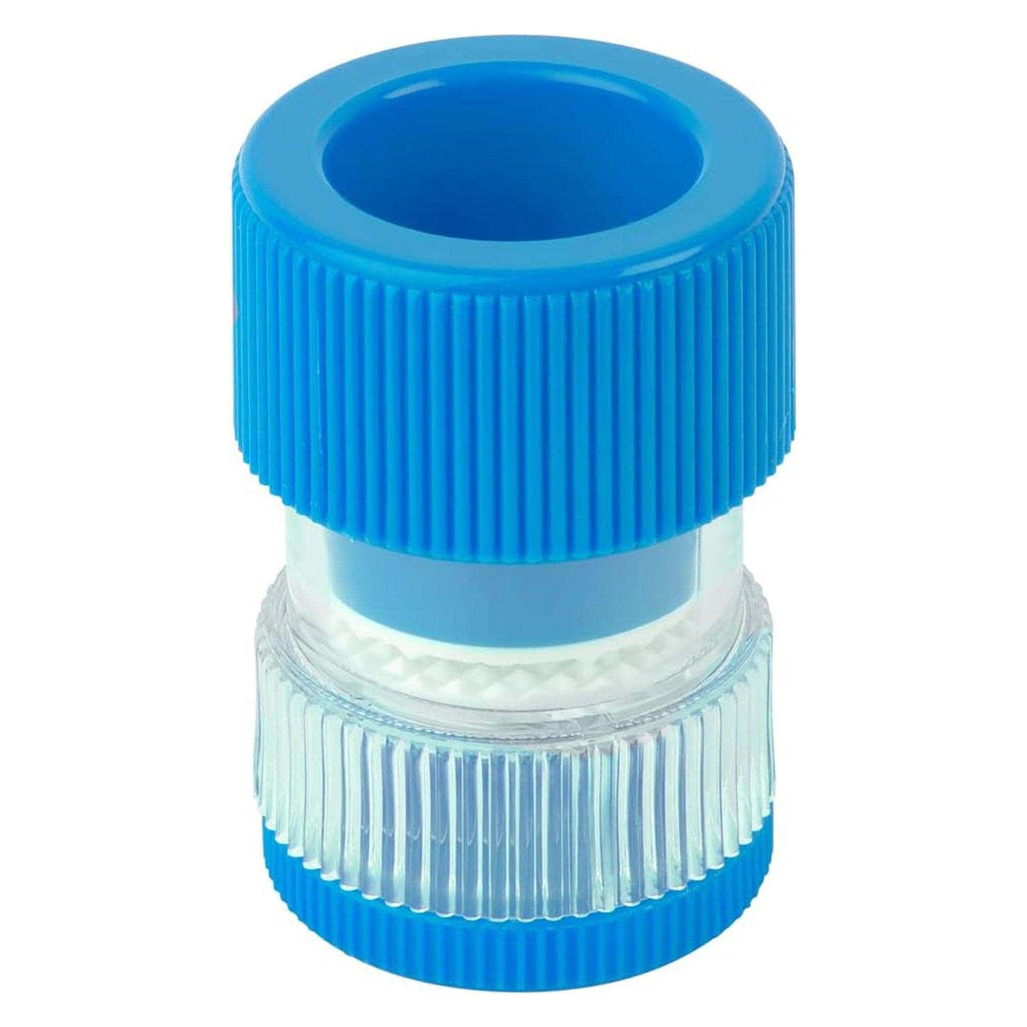 Apothecary Hand Operated Pill Crusher, Blue - Image 1
