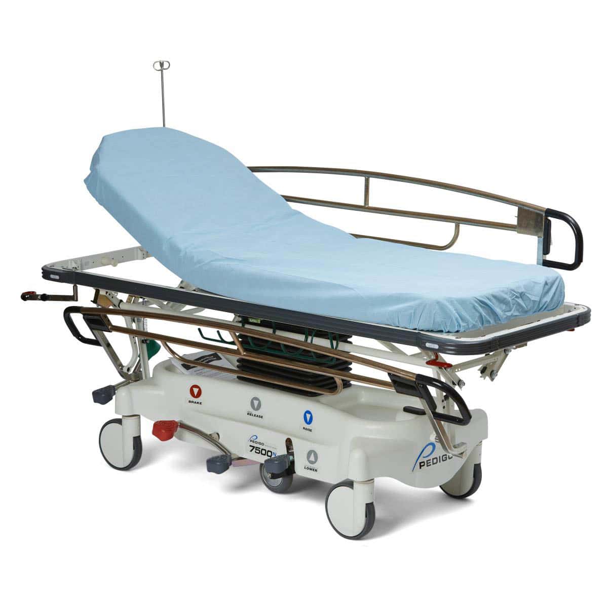 Medline Disposable Polypropylene Fitted Stretcher Sheets - Image 1
