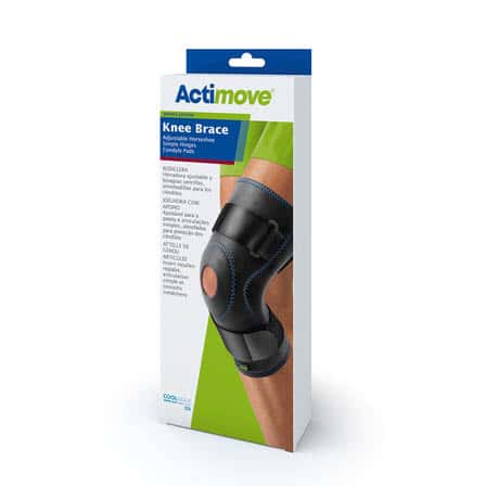 Actimove Hinged Knee Brace, Black - Image 1