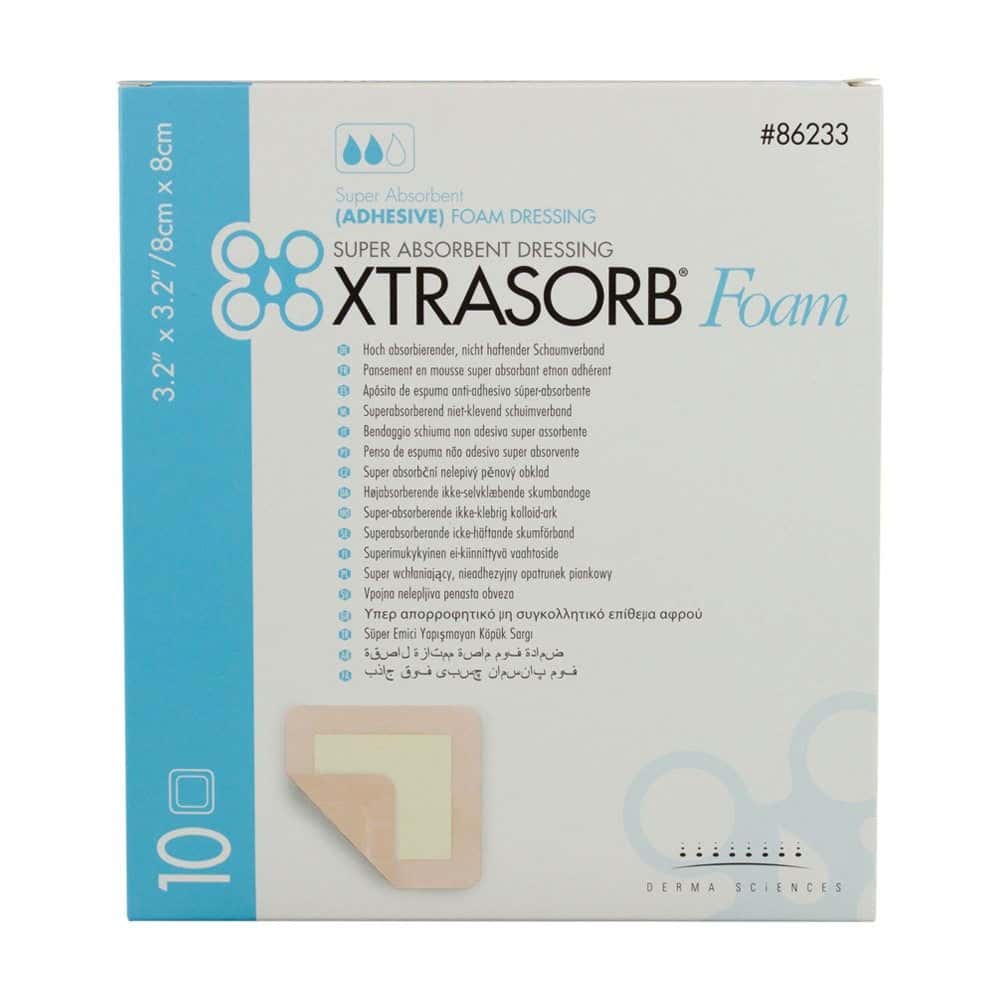 Xtrasorb Super Absorbent Adhesive Foam Dressing - Image 1