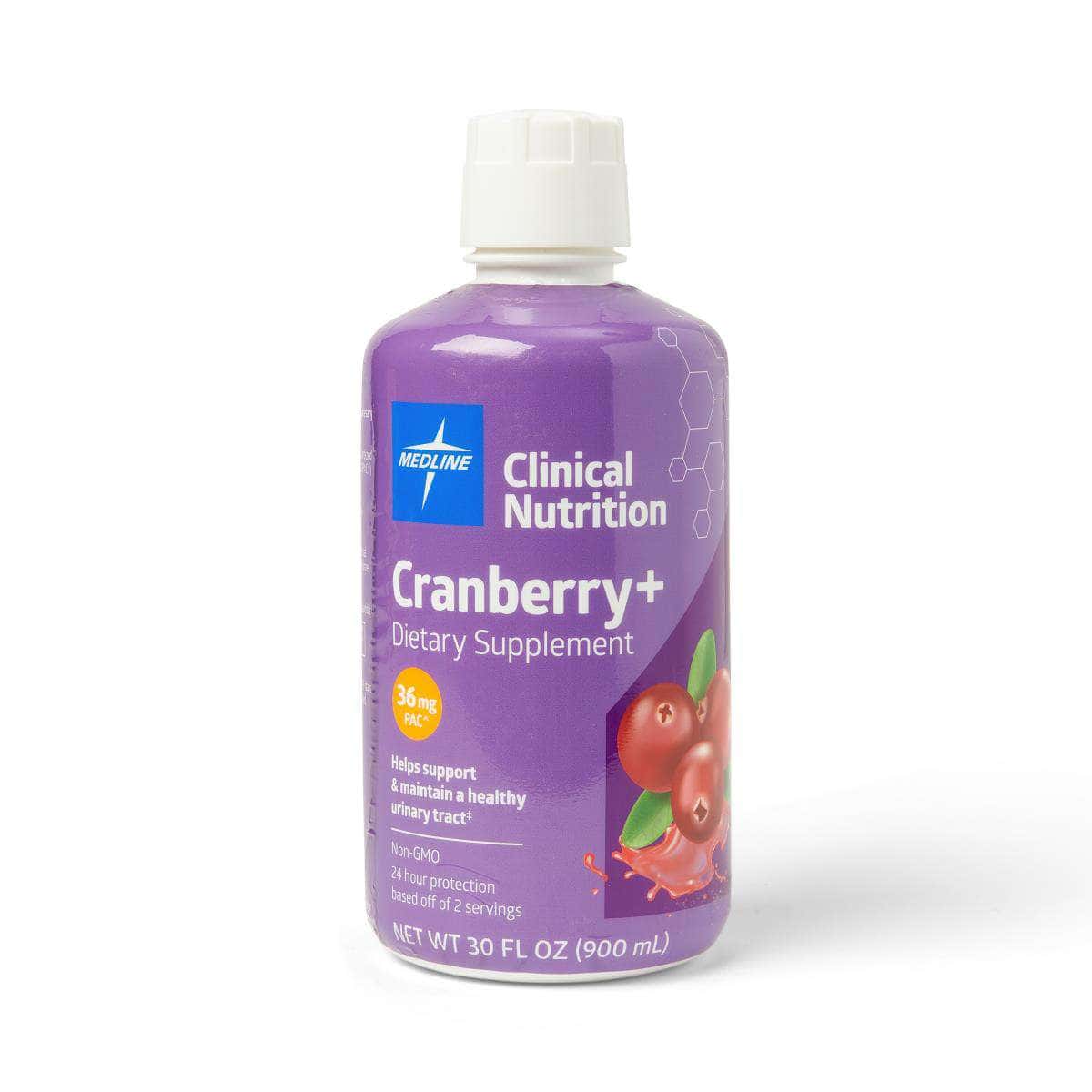 Medline Cranberry+ Liquid Urinary Tract Dietary Supplement - Image 1