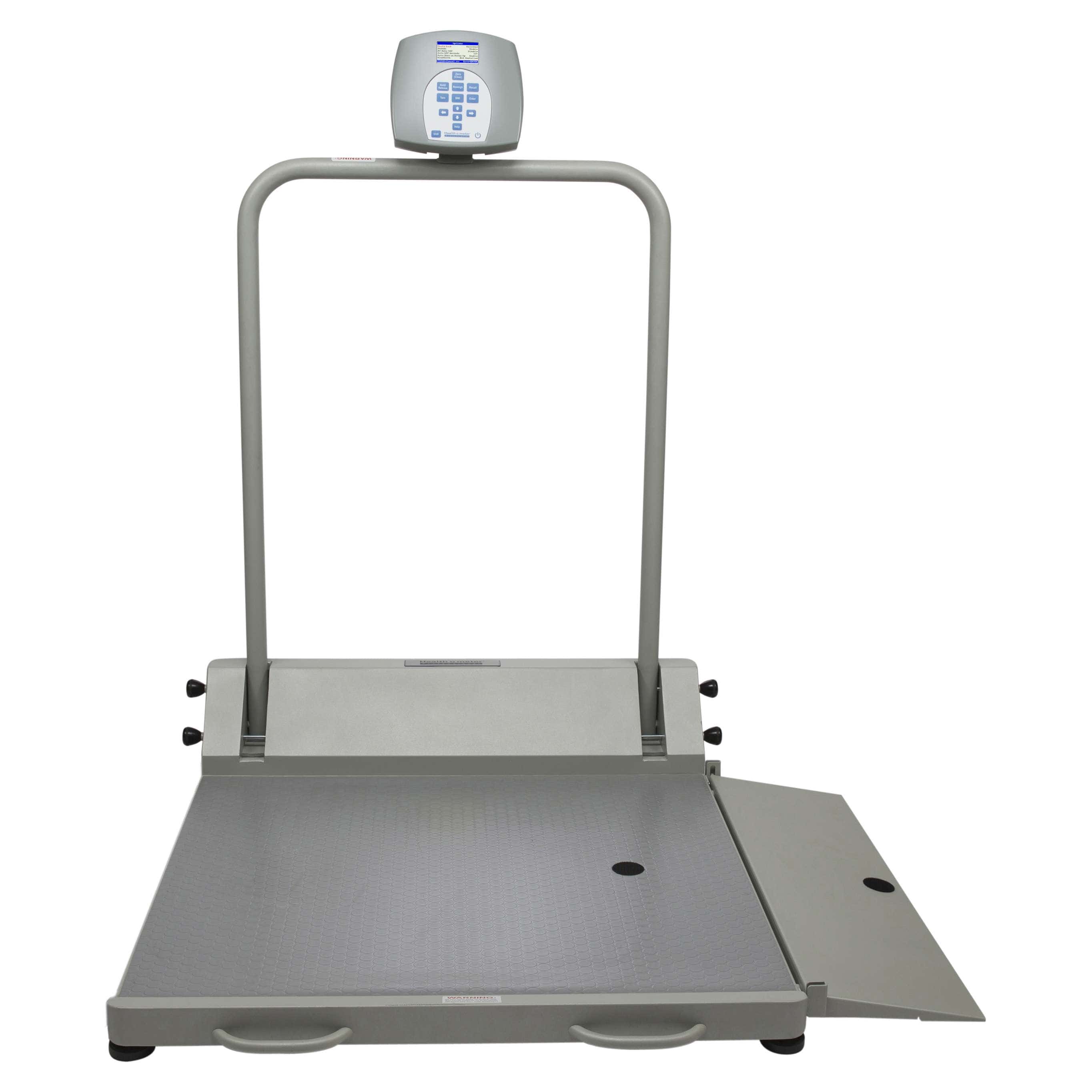 Health O Meter Bariatric Digital Wheelchair Scale, 1000 lbs. - Image 3