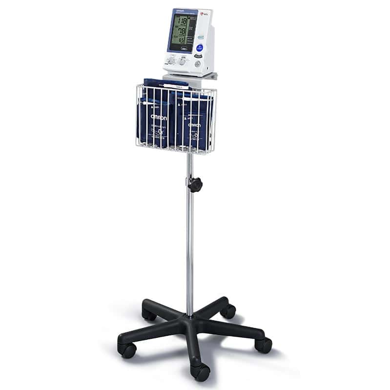 Omron Stainless Steel Stand for IntelliSense Blood Pressure Monitor - Image 1