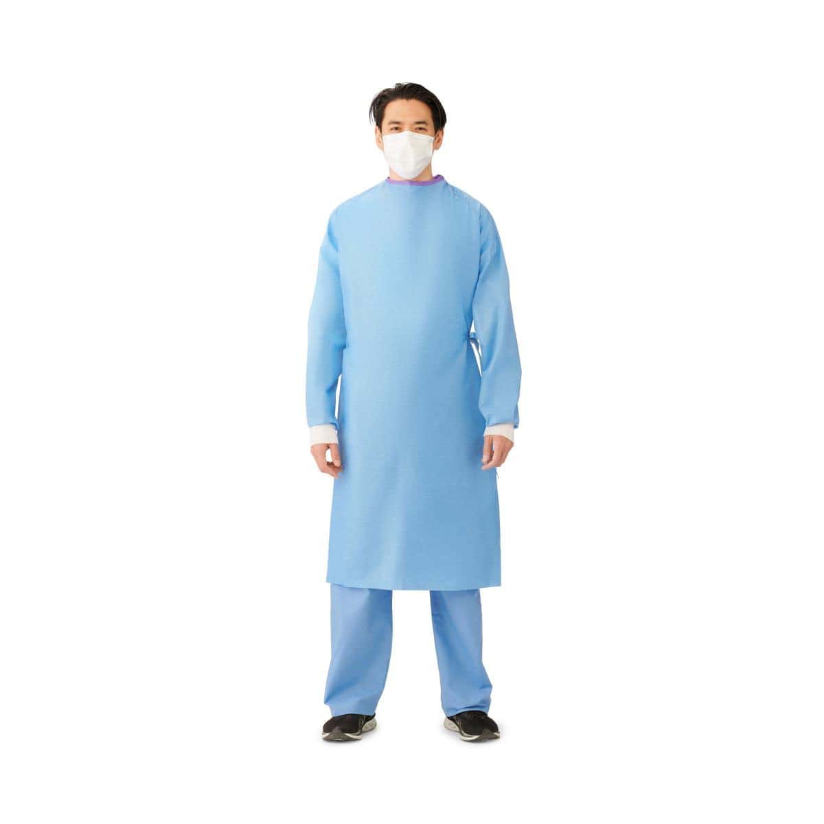 Medline Sirus Nonreinforced Gown with Raglan Sleeves - Image 1