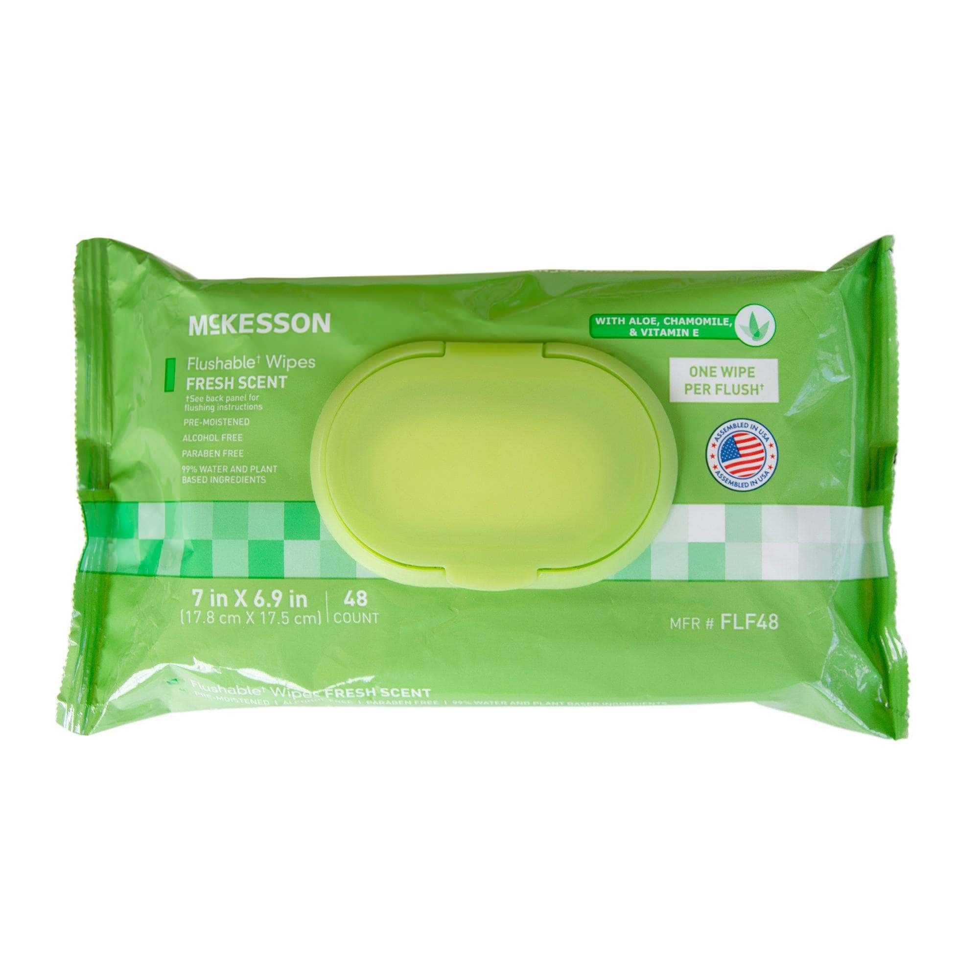 McKesson Soft Pack Flushable* Personal Wipe - Image 3