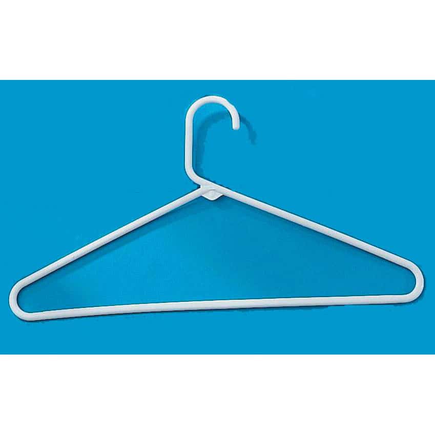 Medline Heavy Duty Plastic Hanger - Box of 144 - Image 1
