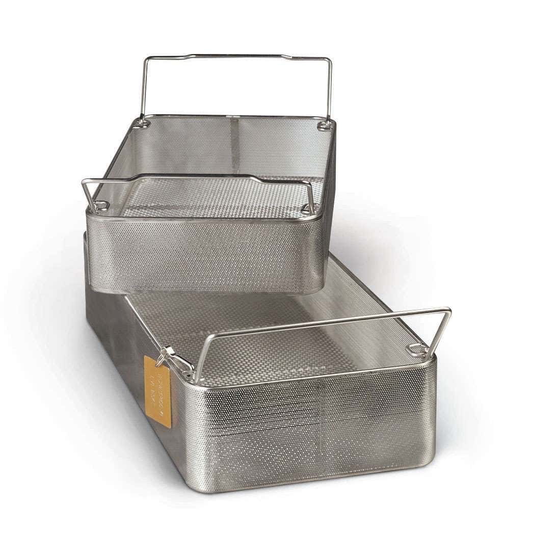 Medline Stainless Steel Wire Mesh Instrument Sterilization Tray - Image 2