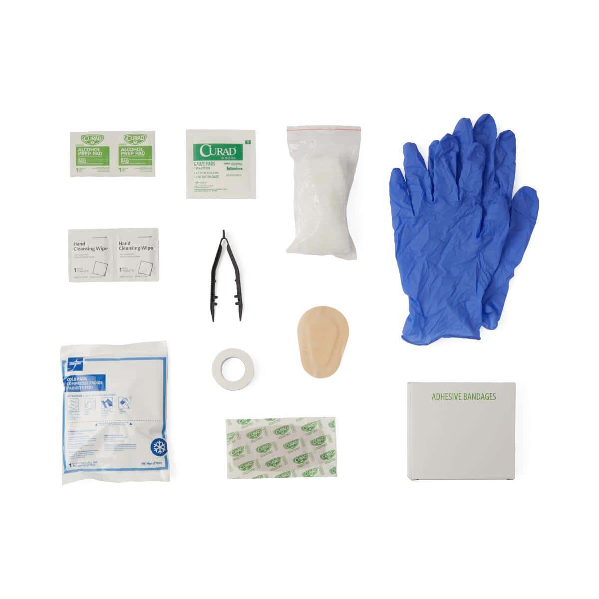 Medline CURAD 175 Piece First Aid Kit - Image 4