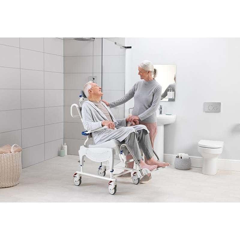 Aquatec Ocean Ergo VIP Shower Commode Chair - Image 3