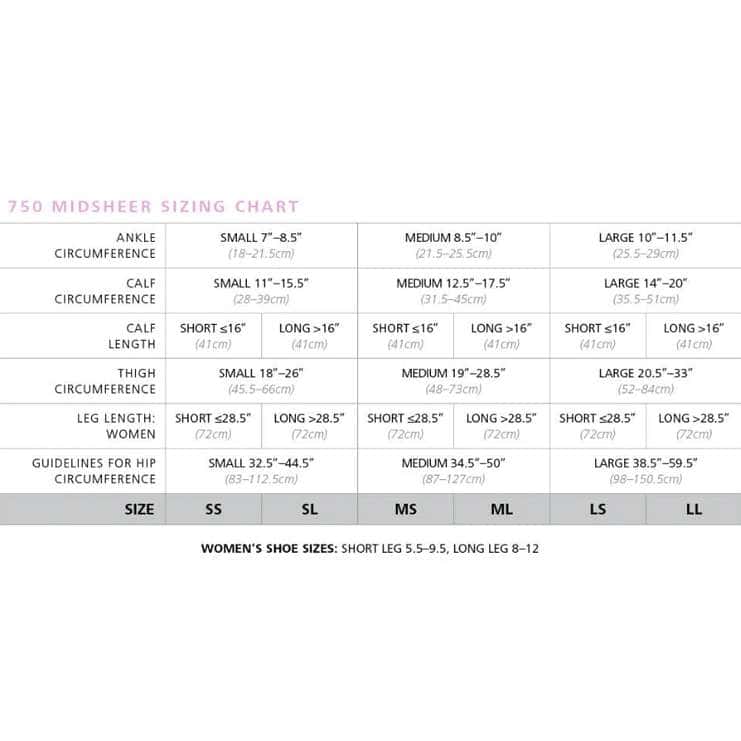 Sigvaris Women's Style Medium Sheer Thigh High Compression Stockings, 20-30mmHg - Image 2