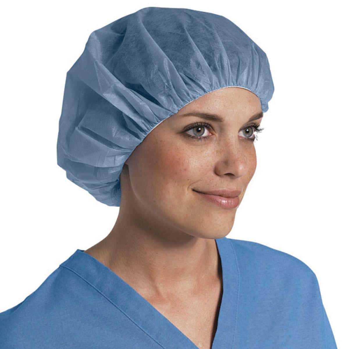 Medline Pro Series Bouffant Caps - Image 1
