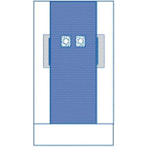 Medline Femoral Angiography Central Line Surgical Drape with Zip-Strip - Image 2