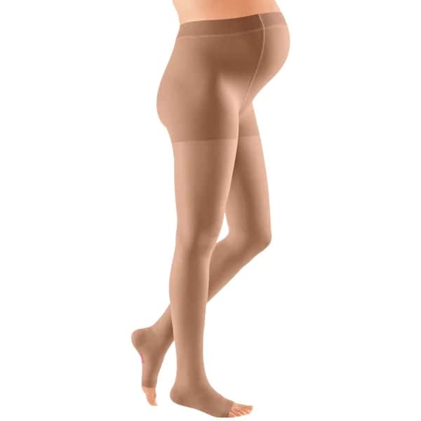 Mediven Plus Maternity Compression Pantyhose 30-40mmHg, Beige - Image 1