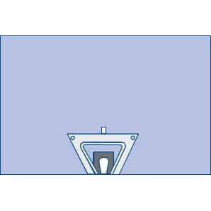 Medline Sterile Shoulder Split Surgical Drape with Pouch - Case of 8 - Image 2