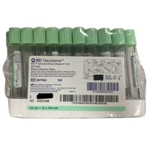 BD Vacutainer PST Venous Blood Collection Tube, 4.5 mL - Image 3