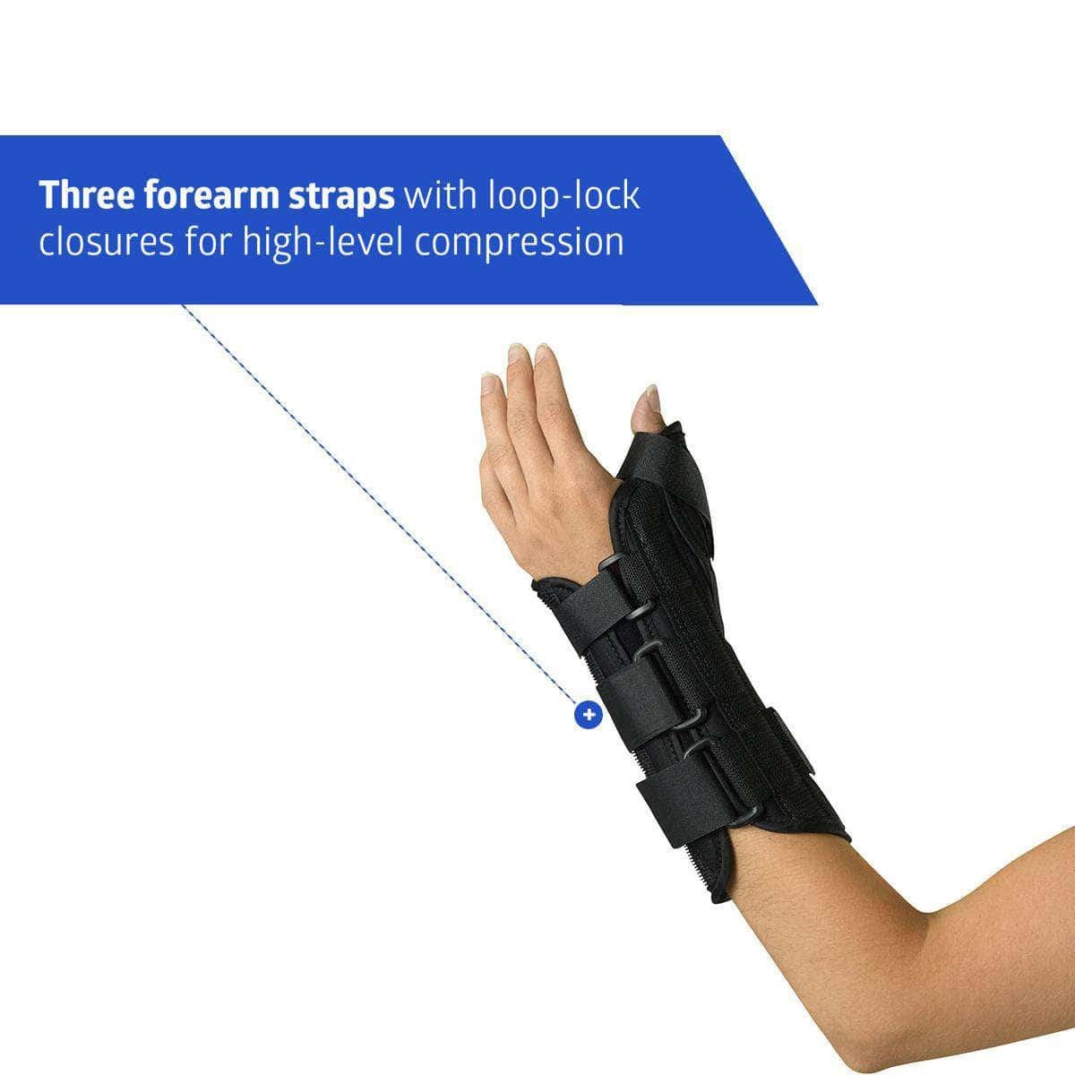 Medline Wrist and Forearm Splints with Abducted Thumb - Image 2