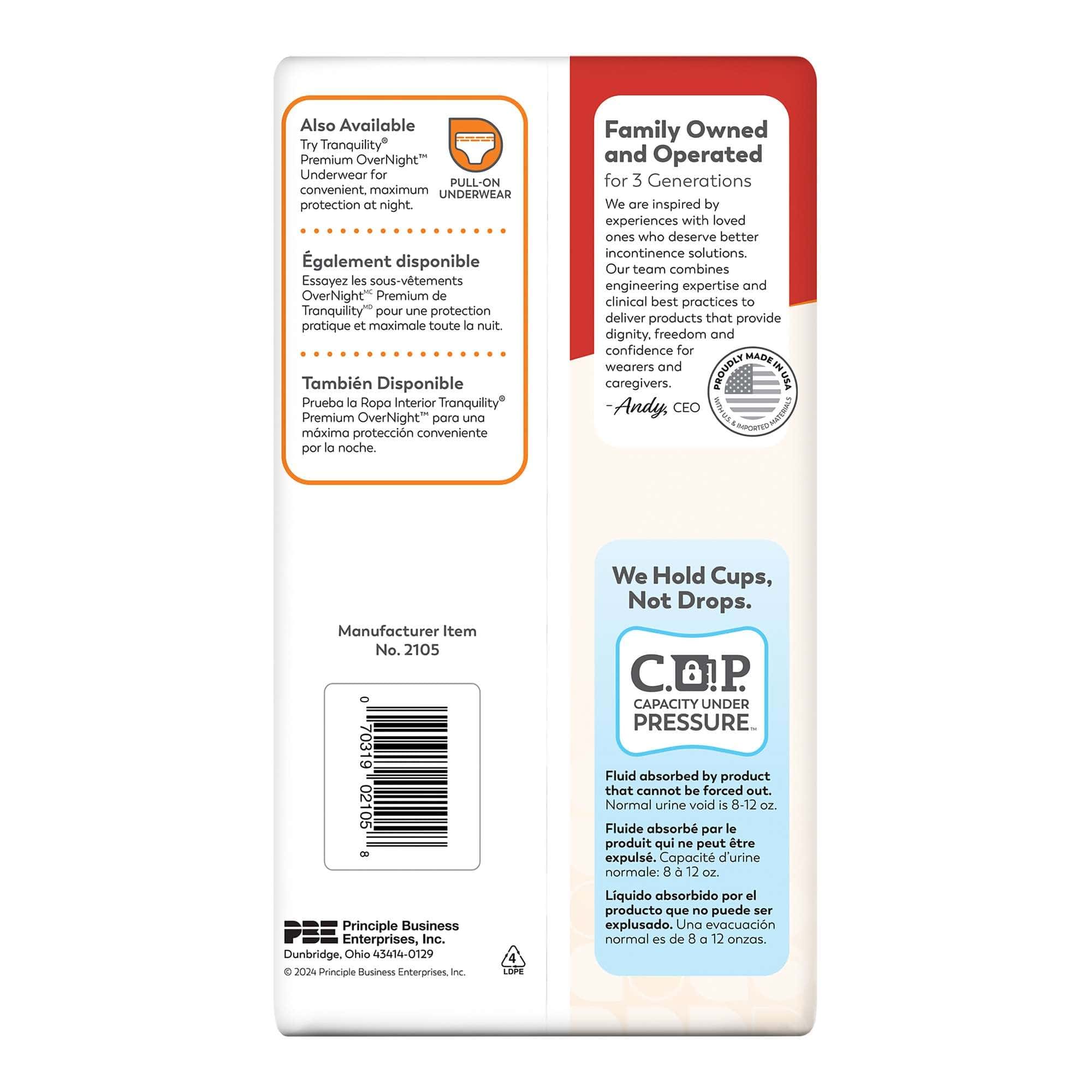 Tranquility Premium DayTime Absorbent Underwear - Image 4