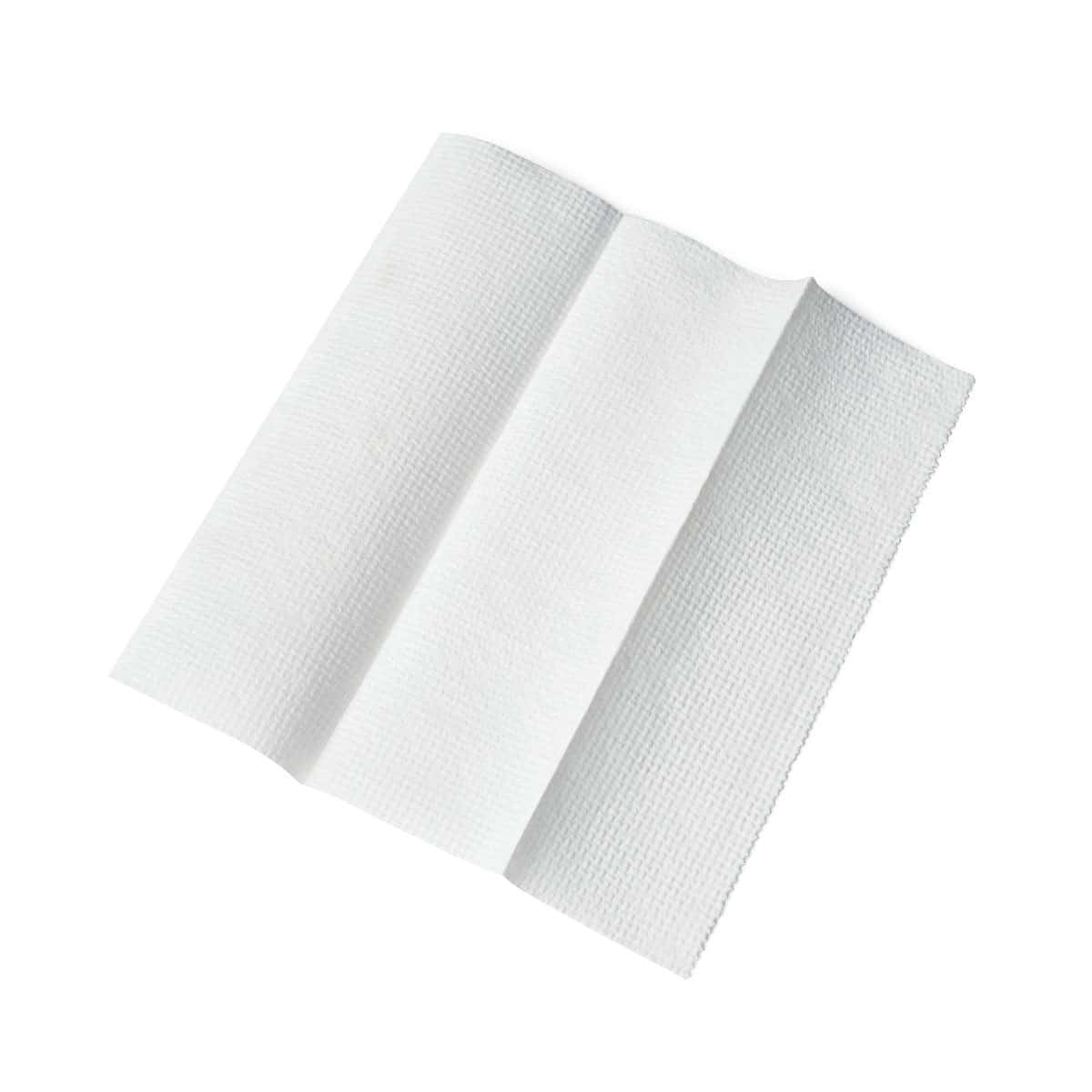 Medline Deluxe Multifold White Paper Towels - Package of 250 - Image 2