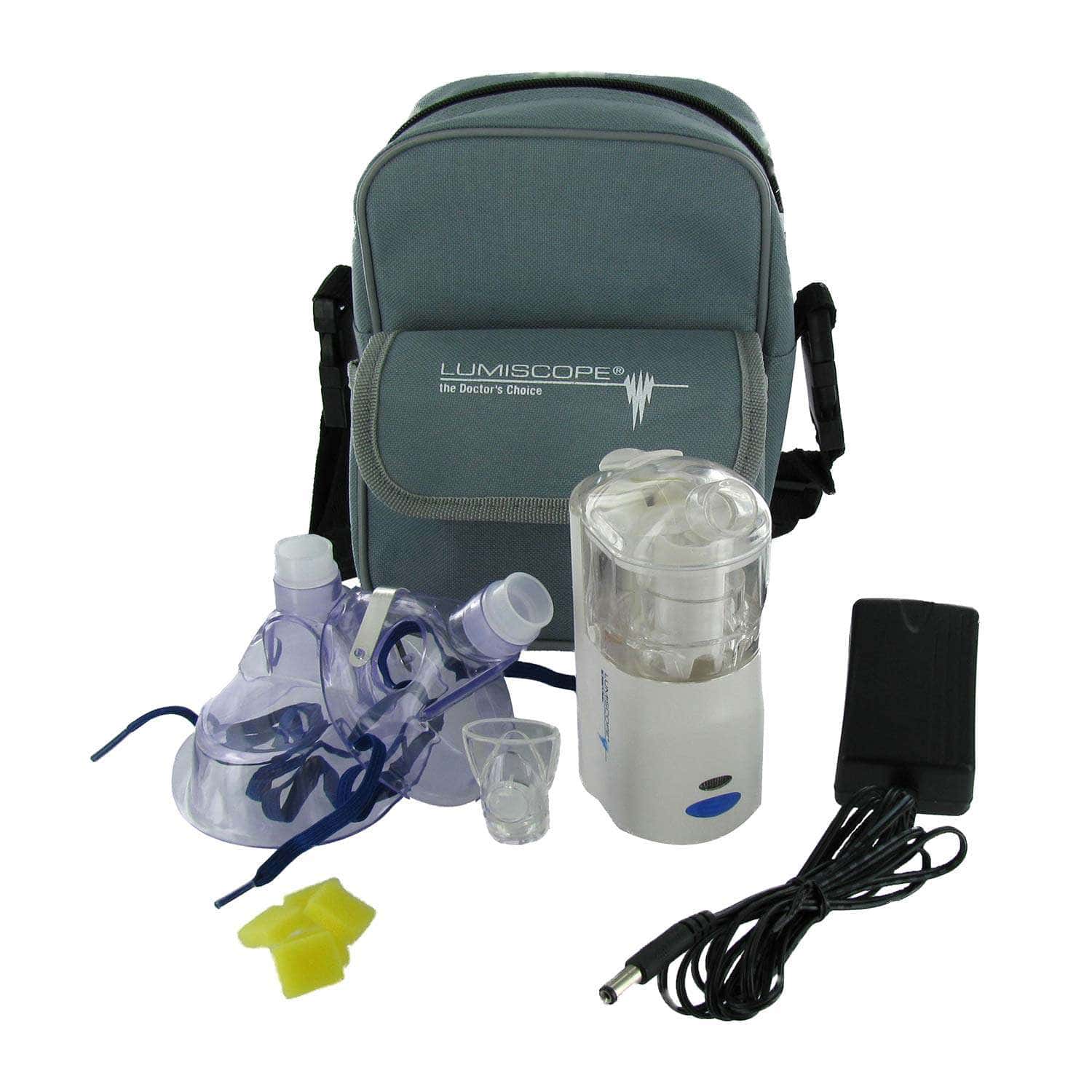 Lumiscope portable ultrasonic nebulizer with rechargeable battery - Image 1