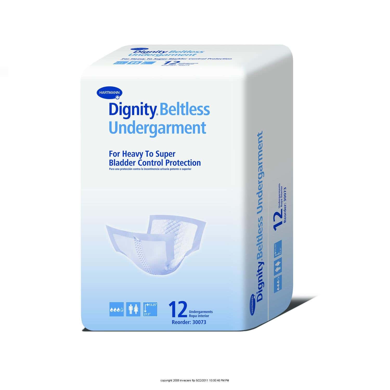 Dignity Beltless Bladder Control Undergarment - Image 1