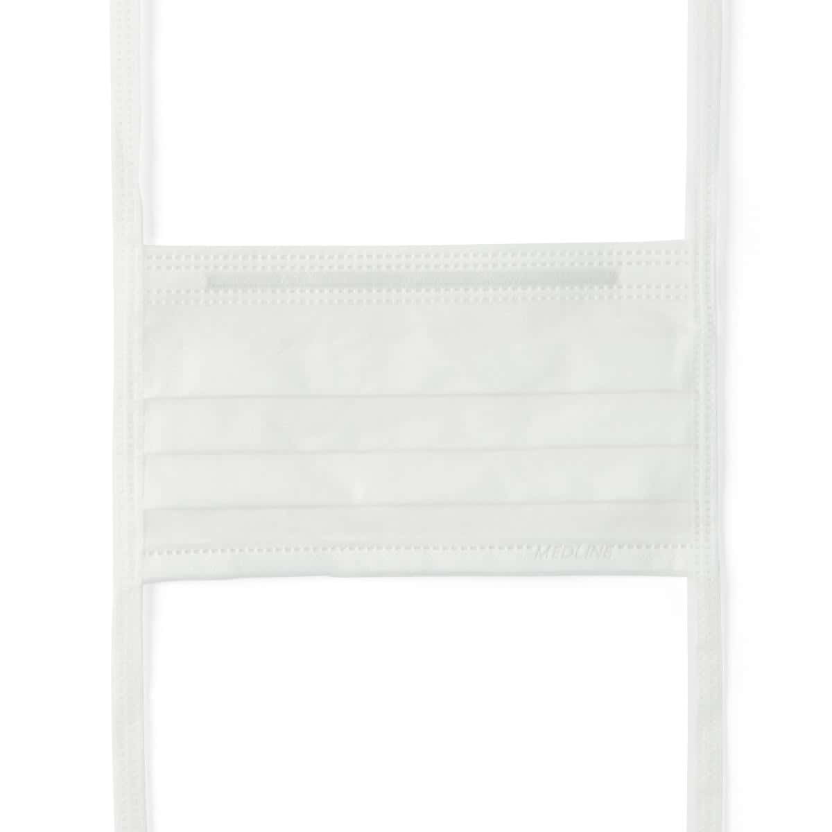 Medline Sensitive Skin Surgical Face Masks With Ties - Image 1