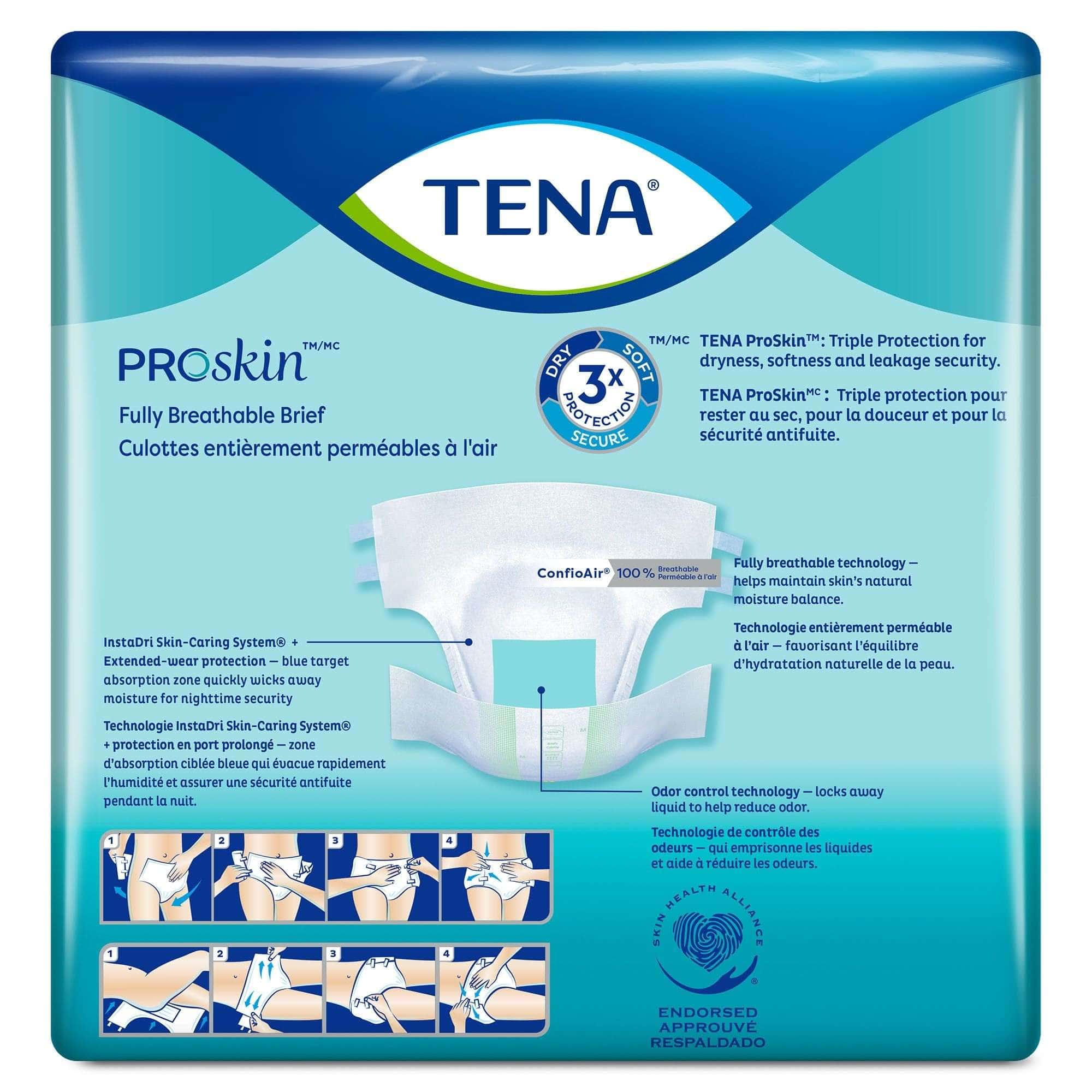 TENA ProSkin Super Incontinence Briefs - Image 2