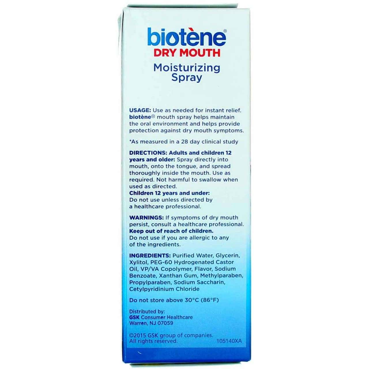 Biotene Dry Mouth Moisturizing Spray, 1.5 oz - Image 3