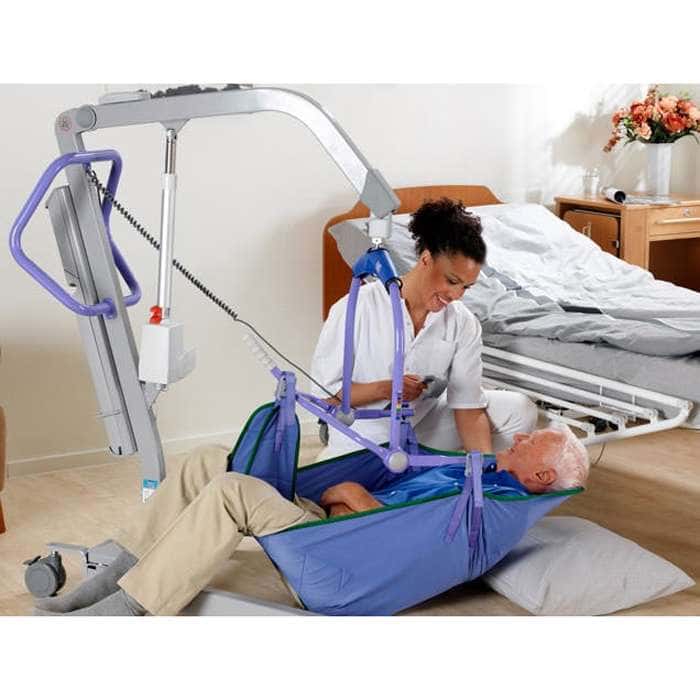 Arjo Maxi 500 power patient lift with manual DPS - Image 3