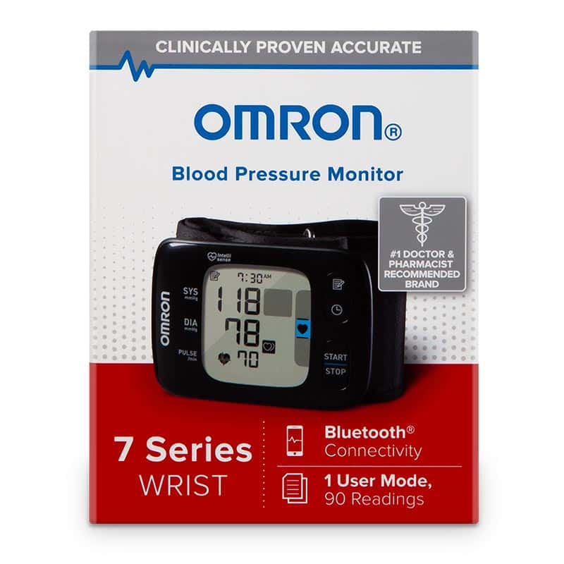 Omron 7 Series Wireless Wrist Blood Pressure Monitor - Image 2