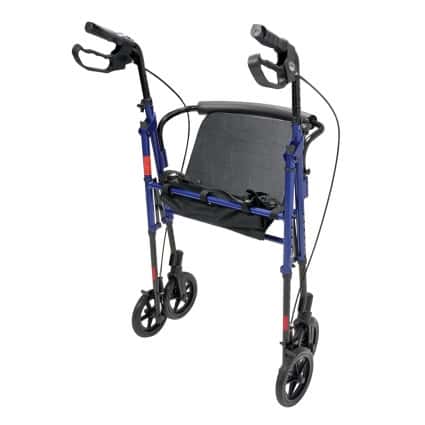 Lumex Set n' Go Wide Height Adjustable Rollator - Image 3