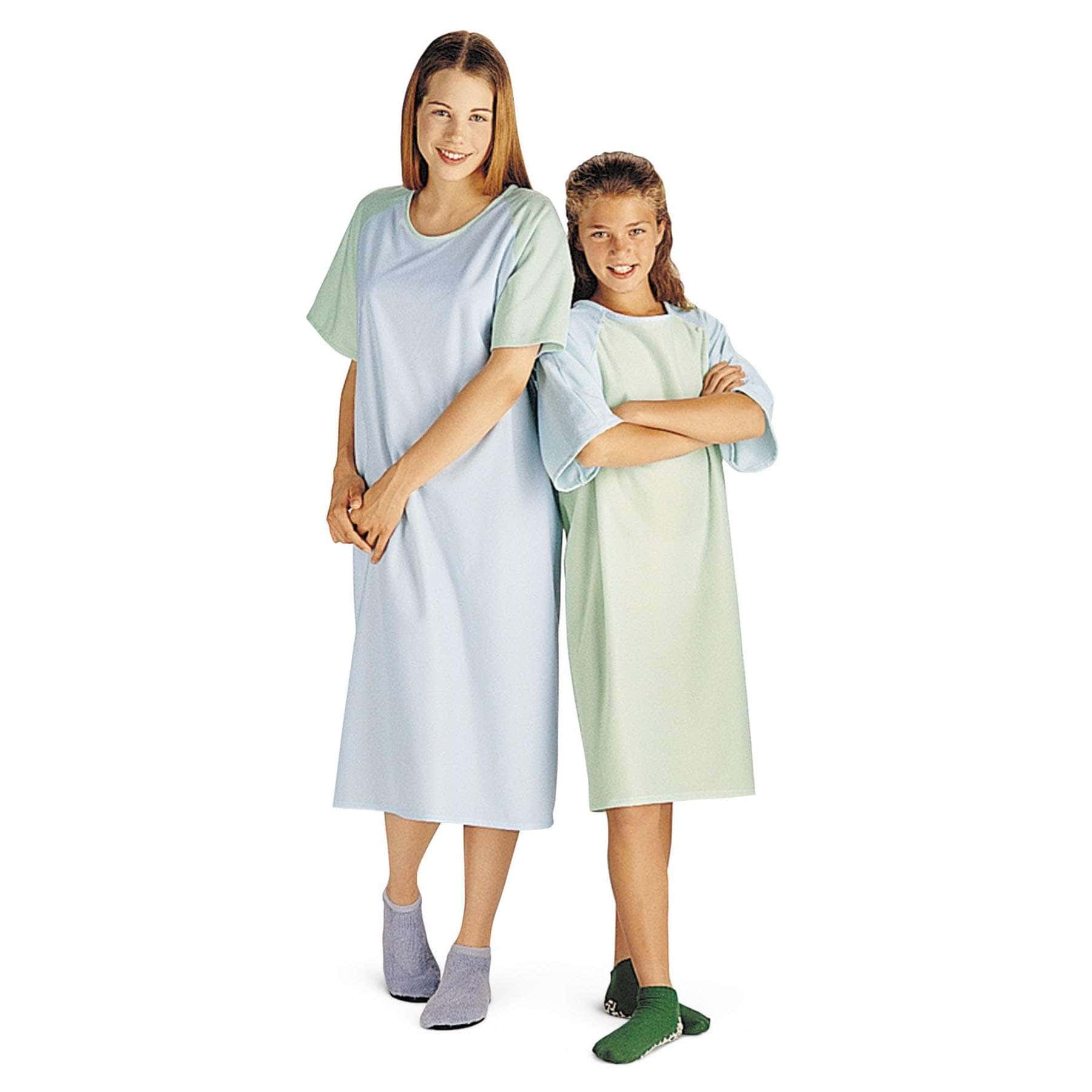 Medline Comfort Knit Tween Gown Flame Retardant - Image 1