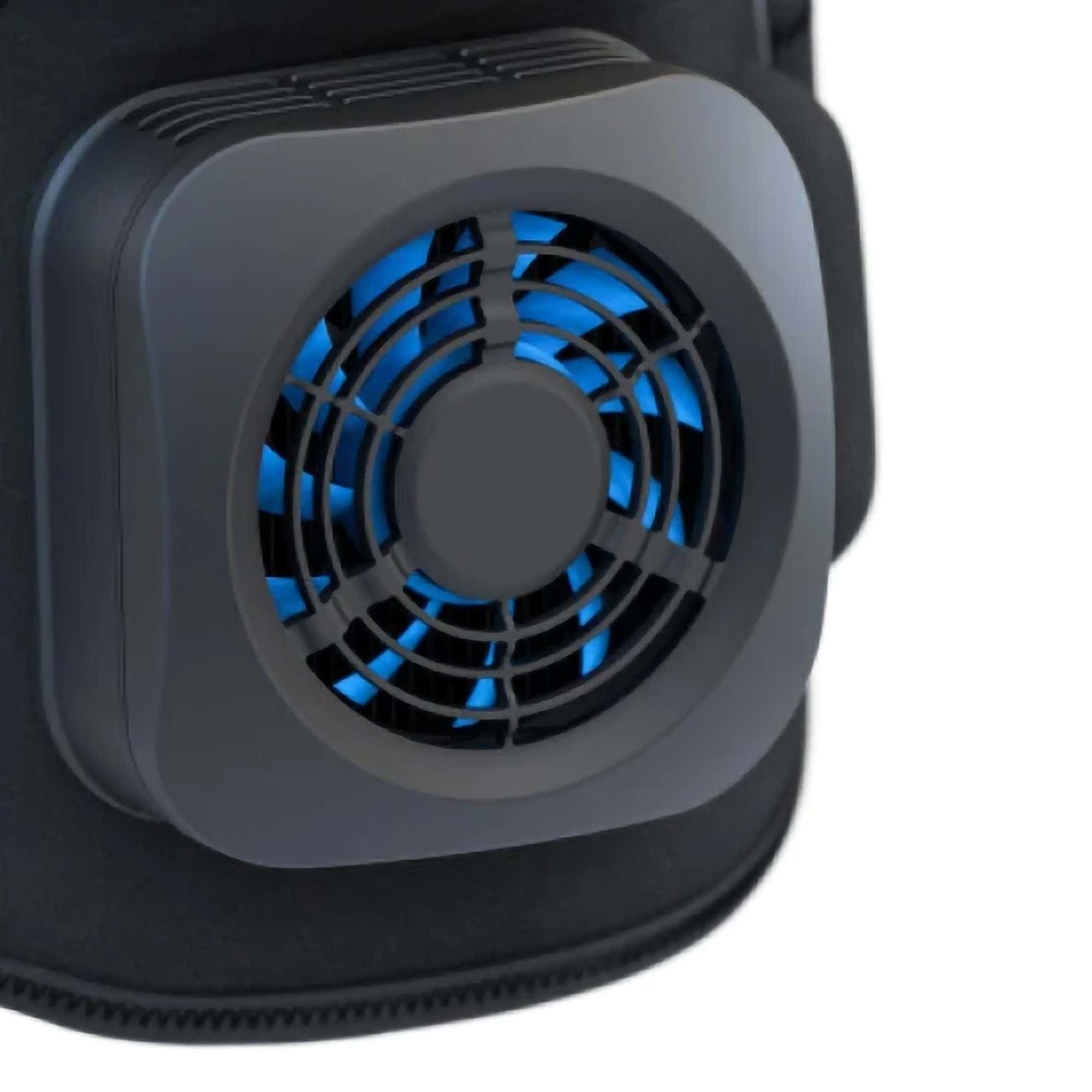 Therabody RecoveryTherm Hot and Cold Vibration Knee Therapy, Black - Image 4